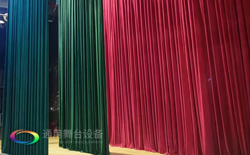 助力教育領域舞臺建設，推動校園文化發展！星海中學報告廳幕布、舞臺吊桿等建設項目